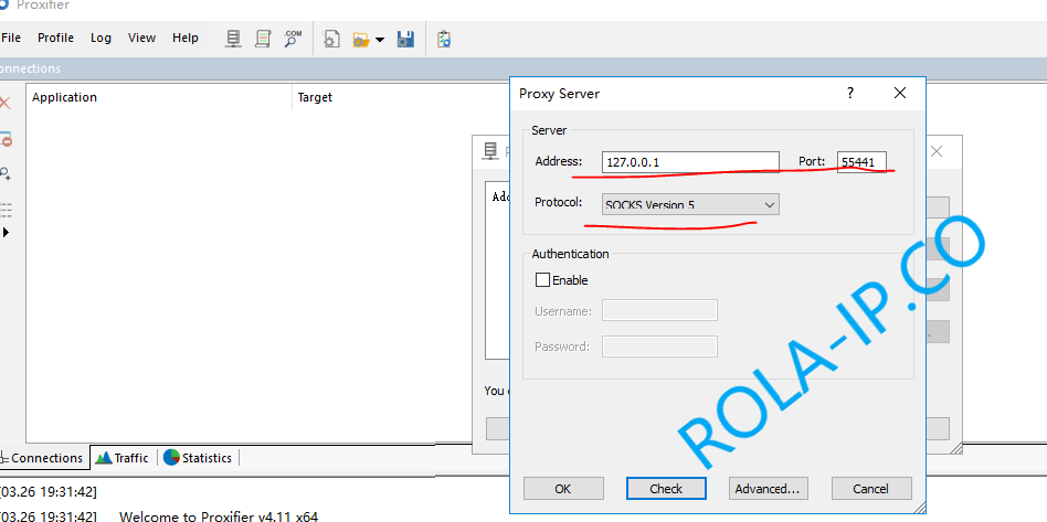 添加代理服务器