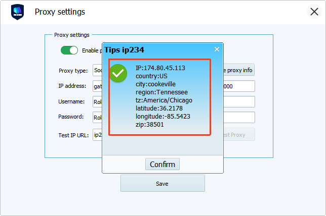 Check Proxy